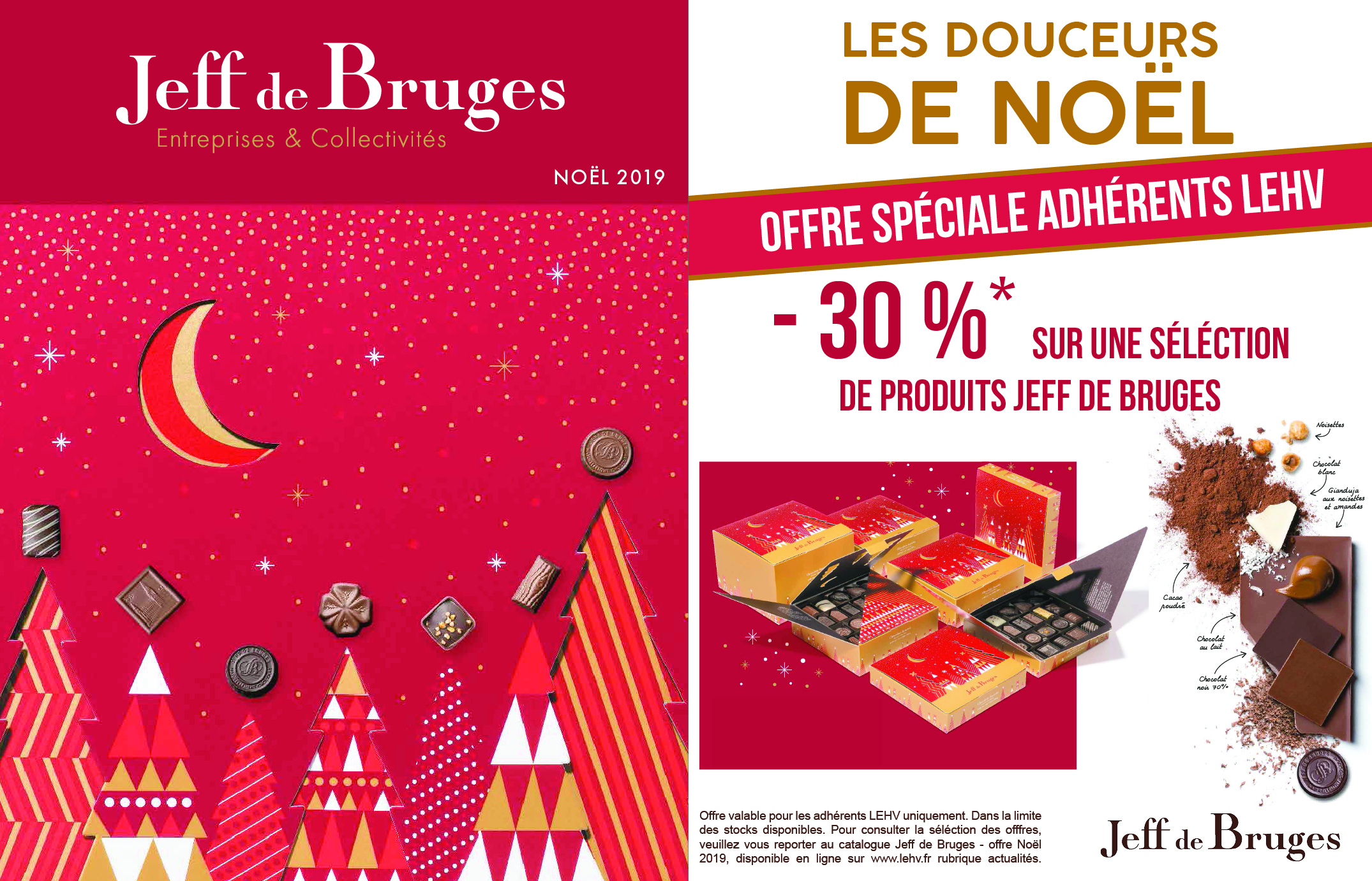 Chocolat de Noël - Jeff de Bruges