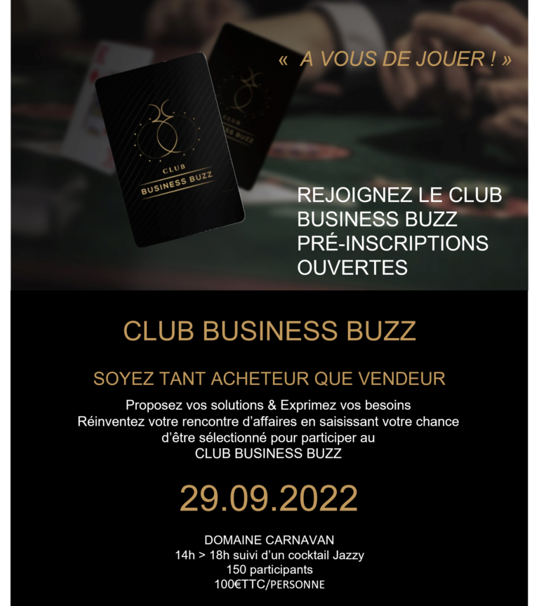 Lire la suite à propos de l’article Club Business Buzz 2022